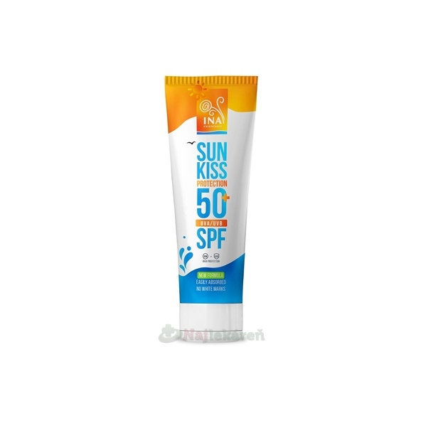 INA SUN KISS protection SPF 50+ krém na opaľovanie 100ml