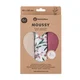 PETITE & MARS Sada plienok Moussy Pink Meadow 68 x 68 cm 3 ks