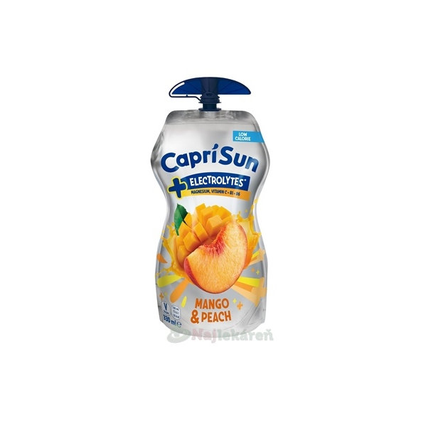 Capri-Sun + Elektrolyty Mango & Broskyňa 330 ml