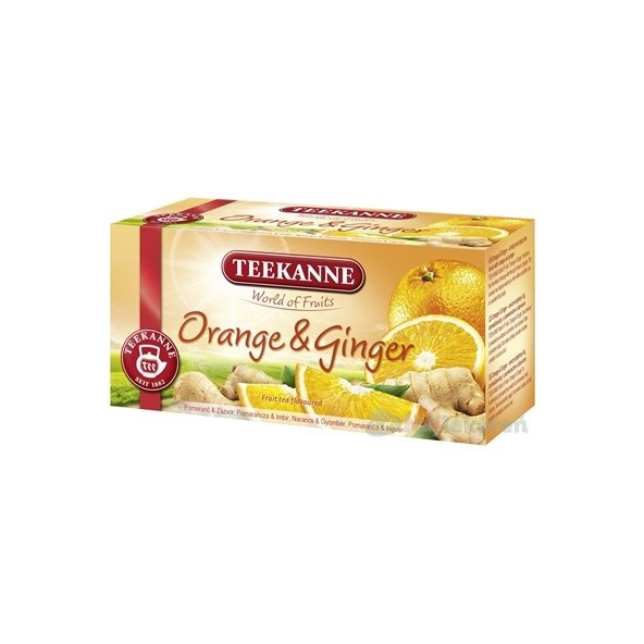 TEEKANNE WOF ORANGE&GINGER ovocno-bylinný čaj, 20x2,25 g