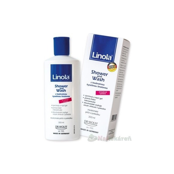 Linola Shower und Wasch emulzný gél 300ml
