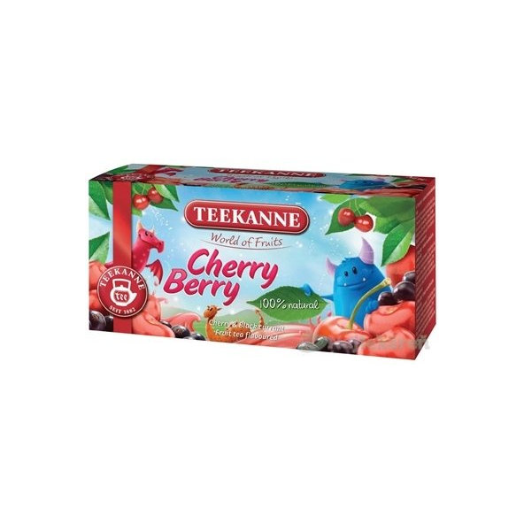 TEEKANNE WOF Cherry Berry ovocný čaj, 20x2,25 g