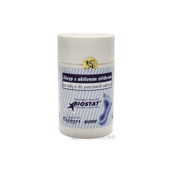 Zásyp s aktívnym striebrom proti poteniu 120ml