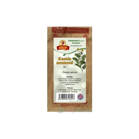 AGROKARPATY KASSIA SENNOVÁ list, 30g