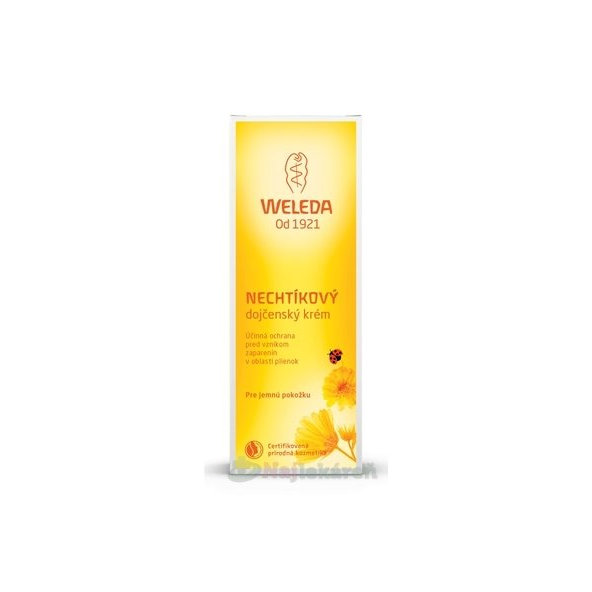 WELEDA NECHTÍKOVÝ dojčenský krém na zapareniny 75ml