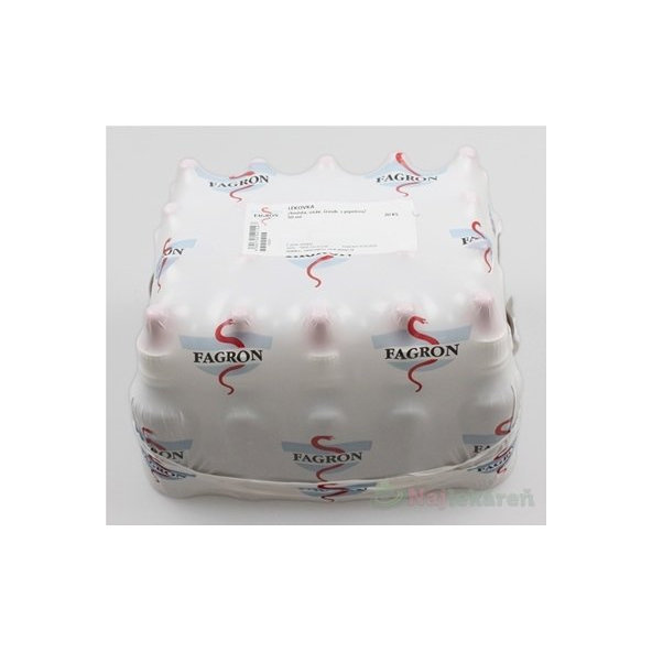 FAGRON Liekovka 50 ml skrutkov. uzáver s pipetou fólia 20 ks