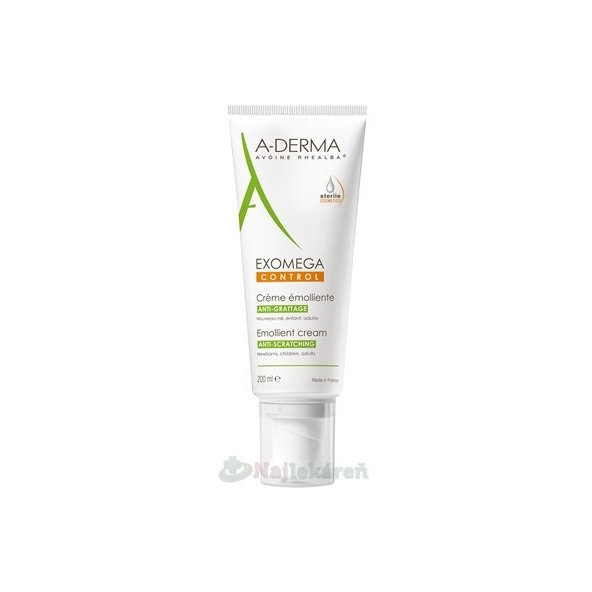 A-DERMA EXOMEGA CONTROL emolienčný krém 200ml