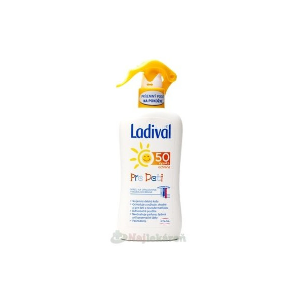 Ladival sprej SPF 50 pre deti 200 ml