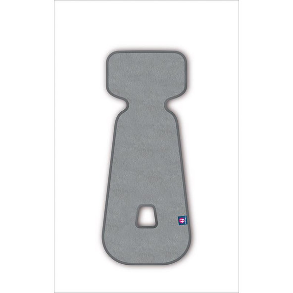 PETITE&MARS Vložka do autosedačky 3D Aero (9 - 18 kg) svetlošedá