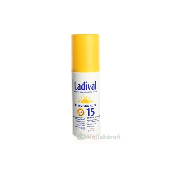 LADIVAL Allerg 15LF sprej, 150 ml