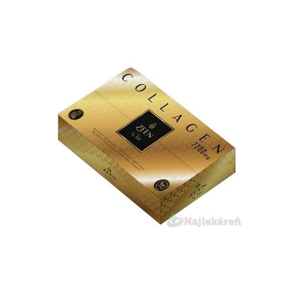 Kolagén ZEEN COLLAGEN vrecúška s príchuťou citrónu 30x7,2g