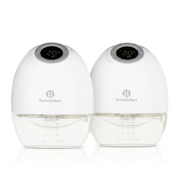 PETITE&MARS Odsávačka materského mlieka elektrická handsfree Gaia Duo