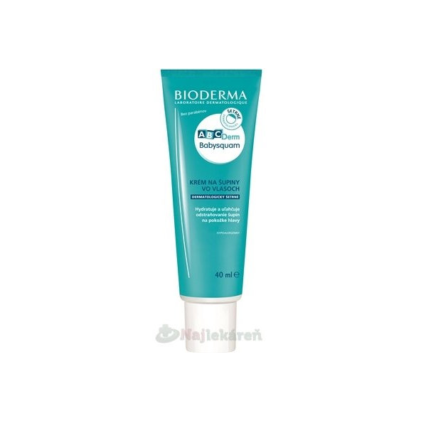 BIODERMA ABCDerm Babysquam na šupiny vo vlasoch 40ml
