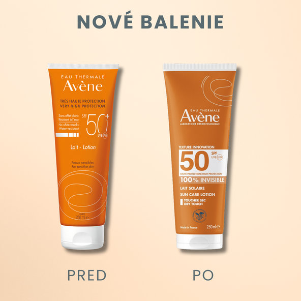 AVENE SUN Mlieko SPF 50+ na tvár a telo 250ml