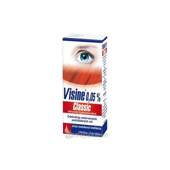 Visine Classic 0,05 % na podráždené oči 15 ml