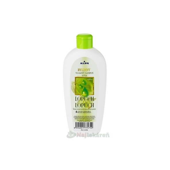 LUNA LOPÚCH VLASOVÝ ŠAMPÓN bylinný 430 ml