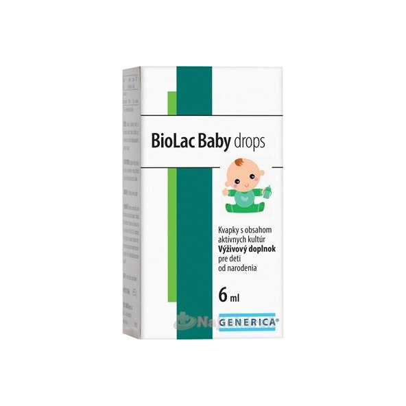 GENERICA BioLac Baby drops 6ml