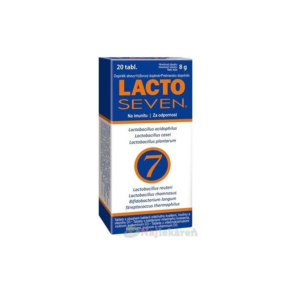 Vitabalans LACTOSEVEN 20tbl