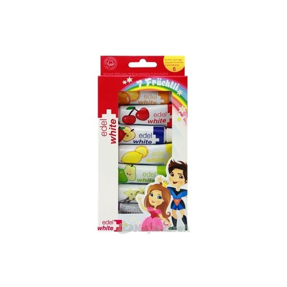 EDEL-WHITE DETSKÉ ZUBNÉ PASTY