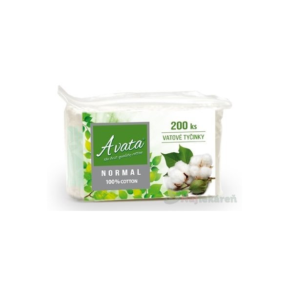 A vata VATOVÉ TYČINKY Normal 200ks