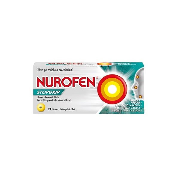 NUROFEN STOPGRIP 200 mg 24 tbl