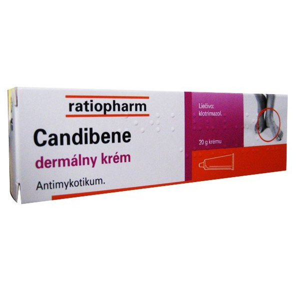 Candibene dermálny krém 20 g