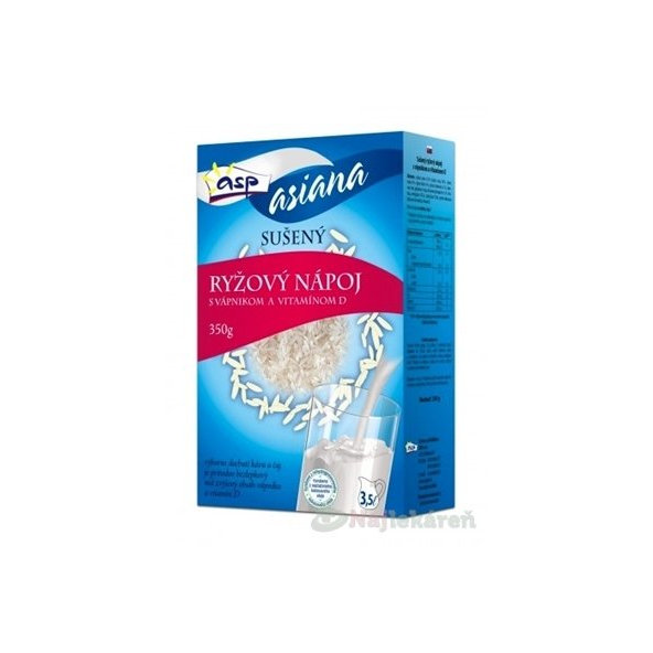 Asp RYŽOVÝ NÁPOJ s vápnikom a vitamínom D 350 g