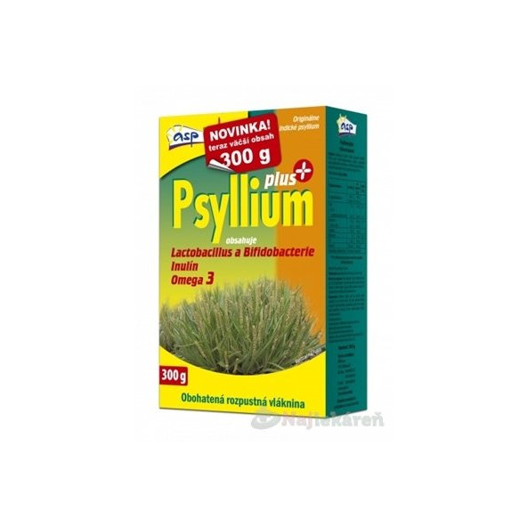 asp Psyllium PLUS rozpustná vláknina, 300g
