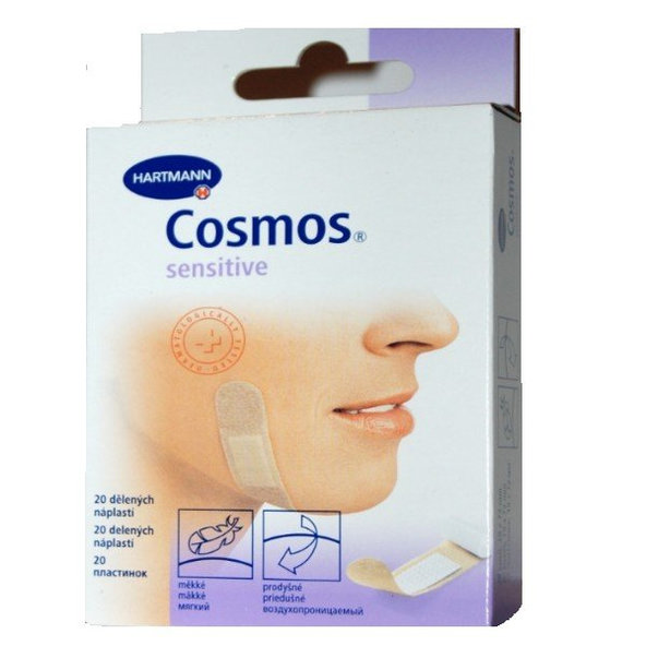 Cosmos Sensitive Náplasť na rany 20ks