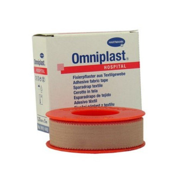 Omniplast  fixačná náplasť z textilnej tkaniny (2,5cmx5m) 1ks
