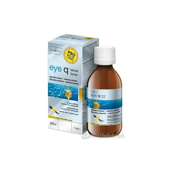 eye q tekutá forma s príchuťou vanilky 200ml