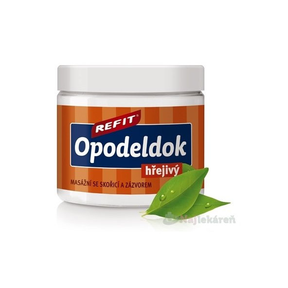 REFIT OPODELDOK hrejivý, masážny, 200 ml