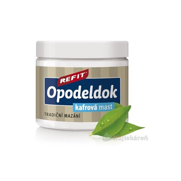 REFIT OPODELDOK - GÁFROVÁ MASŤ, na masáž a tonizáciu celého tela, 200 ml