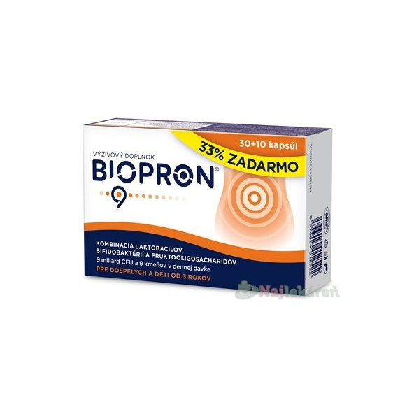 BIOPRON Balance 30+10 (33% zdarma) 40cps