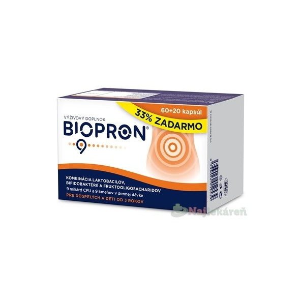 BIOPRON Balance 60+20 (33% zdarma) 80cps