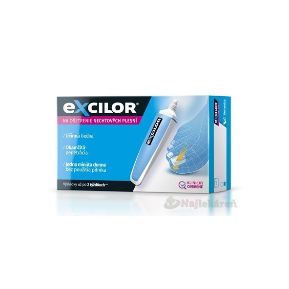 Excilor pero na liečbu nechtov