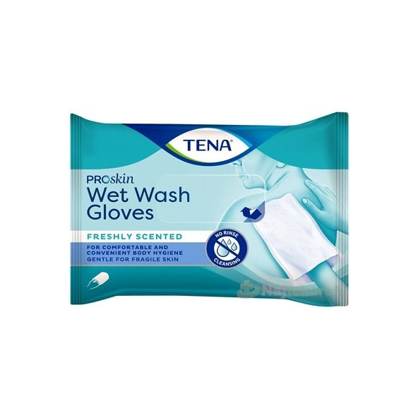 TENA vlhčené rukavice (jemne parfumované) 8ks