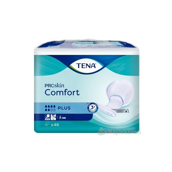 TENA Comfort Plus vkladacie plienky 46ks