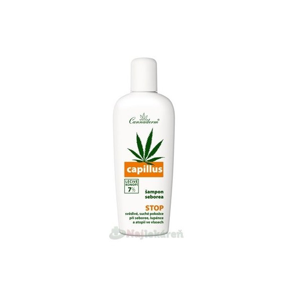 Cannaderm CAPILLUS šampón seborea 150ml