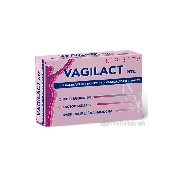 Vagilact NTC vaginálne tablety 10ks