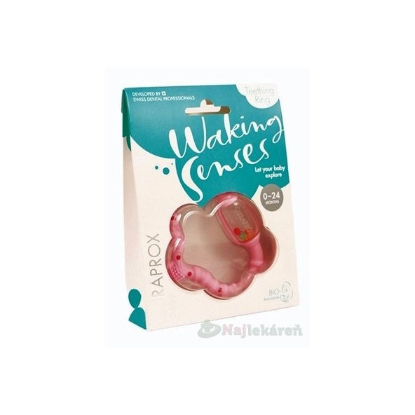 CURAPROX Baby Hryzadlo ružové 1ks
