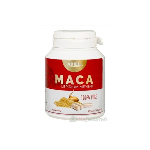 ADIEL MACA 100% Pure výživový doplnok 90ks