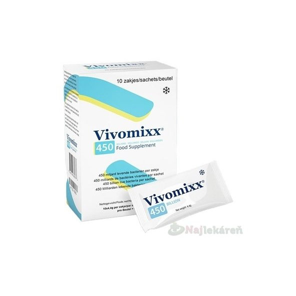 Vivomixx 450 miliárd, vrecúška 10 ks