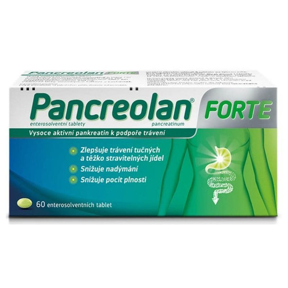 Zentiva PANCREOLAN FORTE na trávenie 60 tabliet
