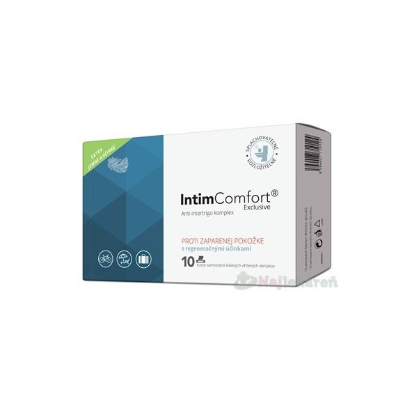 INTIMComfort Vlhčené obrúsky 10ks