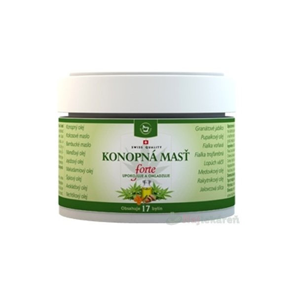 KONOPNÁ MASŤ forte 50ml