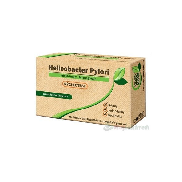 VITAMIN STATION Rýchlotest Helicobacter Pylori samodiagnostický test z krvi, 1set