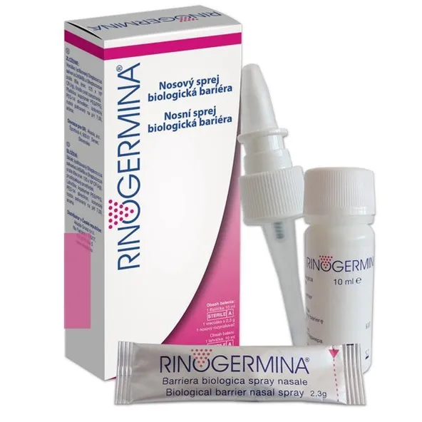 RINOGERMINA sprej do nosa / nosové probiotikum 3x10ml