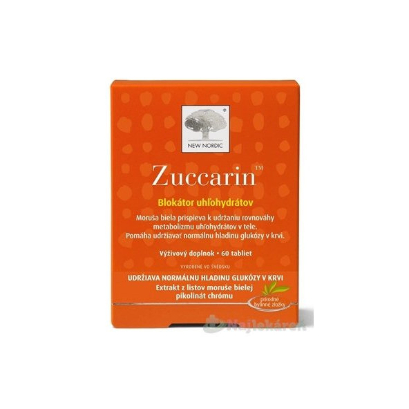 NEW NORDIC ZUCCARIN na chudnutie 60tbl