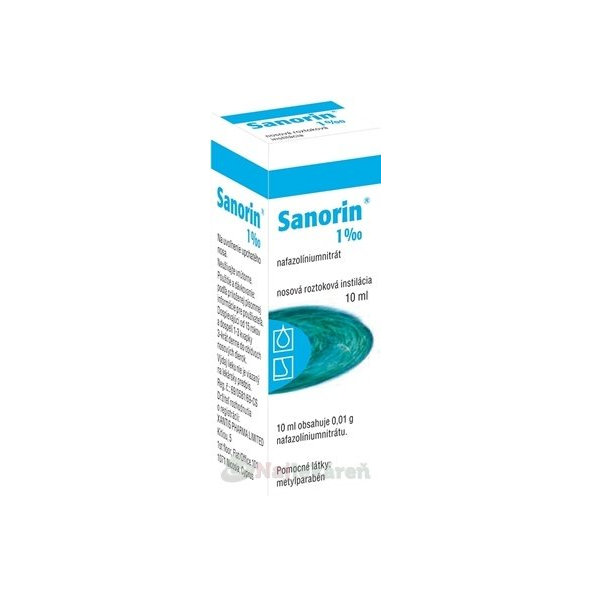 SANORIN 1 ‰ proti nádche 10 ml